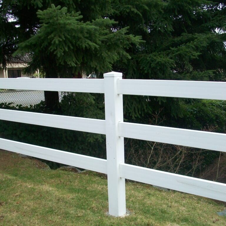 White 3 Rail